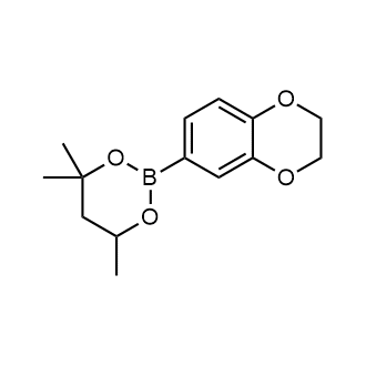 2-(2,3-Dihydrobenzo[b][1,4]dioxin-6-yl)-4,4,6-trimethyl-1,3,2-dioxaborinane|CS-1639989