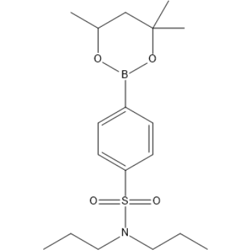 N,N-Dipropyl-4-(4,4,6-trimethyl-1,3,2-dioxaborinan-2-yl)benzenesulfonamide|CS-1639992