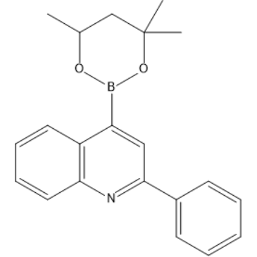 2-Phenyl-4-(4,4,6-trimethyl-1,3,2-dioxaborinan-2-yl)quinoline|CS-1639999