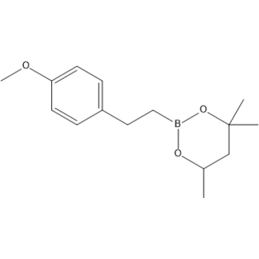 2-(4-Methoxyphenethyl)-4,4,6-trimethyl-1,3,2-dioxaborinane|CS-1640007