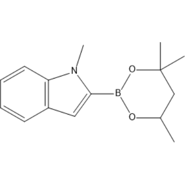 1-Methyl-2-(4,4,6-trimethyl-1,3,2-dioxaborinan-2-yl)-1H-indole|CS-1640010