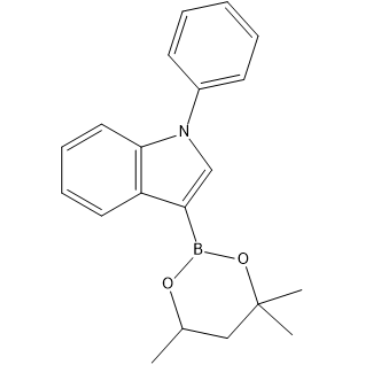 1-Phenyl-3-(4,4,6-trimethyl-1,3,2-dioxaborinan-2-yl)-1H-indole|CS-1640011
