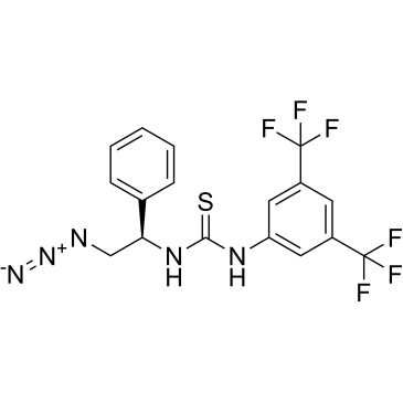 (R)-1-(2-Azido-1-phenylethyl)-3-(3,5-bis(trifluoromethyl)phenyl)thiourea|CS-1640568