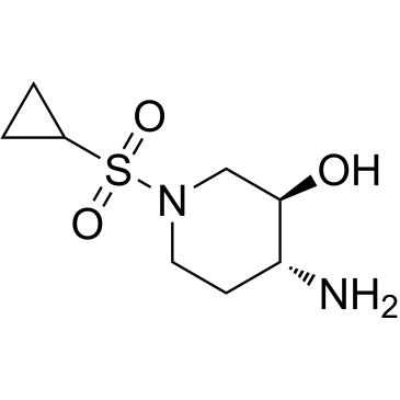 (3R,4R)-4-Amino-1-(cyclopropylsulfonyl)piperidin-3-ol|CS-1640641