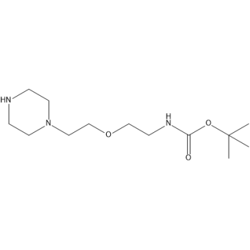 tert-Butyl (2-(2-(piperazin-1-yl)ethoxy)ethyl)carbamate|CS-1640648