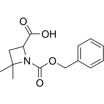 1-((Benzyloxy)carbonyl)-4,4-dimethylazetidine-2-carboxylic acid|CS-1640661