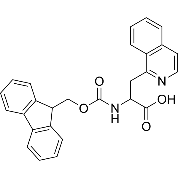 2-((((9H-Fluoren-9-yl)methoxy)carbonyl)amino)-3-(isoquinolin-1-yl)propanoic acid|CS-1640673