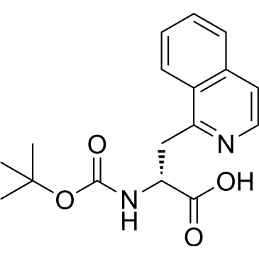 (R)-2-((tert-Butoxycarbonyl)amino)-3-(isoquinolin-1-yl)propanoic acid|CS-1640676
