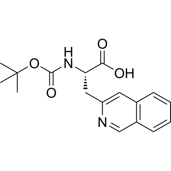 (S)-2-((tert-Butoxycarbonyl)amino)-3-(isoquinolin-3-yl)propanoic acid|CS-1640679