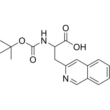 2-((tert-Butoxycarbonyl)amino)-3-(isoquinolin-3-yl)propanoic acid|CS-1640681