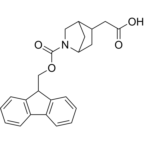 2-(2-(((9H-Fluoren-9-yl)methoxy)carbonyl)-2-azabicyclo[2.2.1]heptan-5-yl)acetic acid|CS-1640695