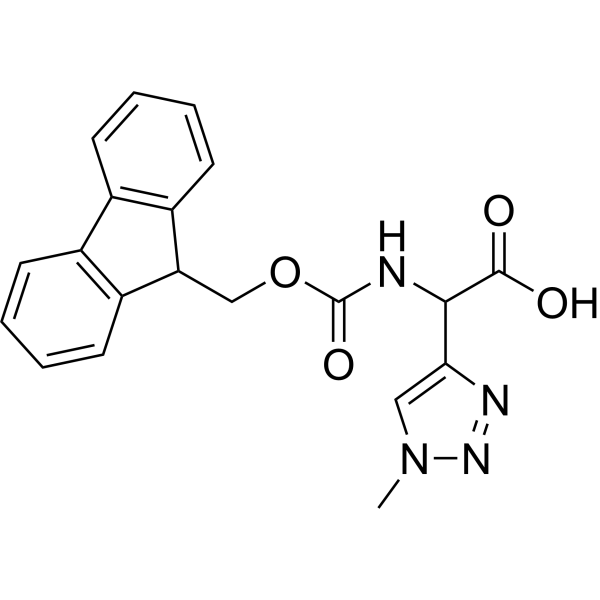 2-((((9H-Fluoren-9-yl)methoxy)carbonyl)amino)-2-(1-methyl-1H-1,2,3-triazol-4-yl)acetic acid|CS-1640698