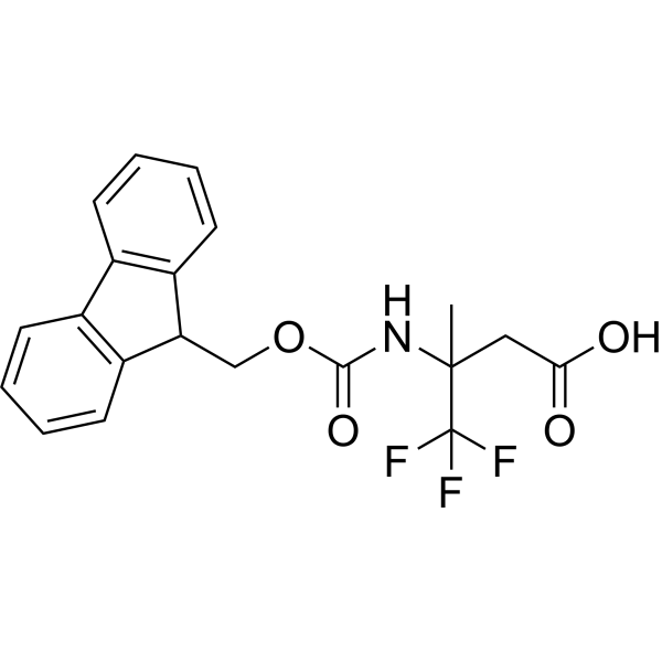 3-((((9H-Fluoren-9-yl)methoxy)carbonyl)amino)-4,4,4-trifluoro-3-methylbutanoic acid|CS-1640707