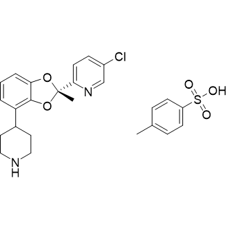(S)-5-Chloro-2-(2-methyl-4-(piperidin-4-yl)benzo[d][1,3]dioxol-2-yl)pyridine 4-methylbenzenesulfonate|CS-1640830