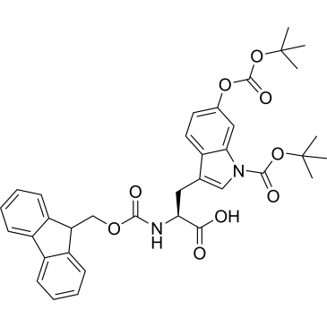 (S)-2-((((9H-Fluoren-9-yl)methoxy)carbonyl)amino)-3-(1-(tert-butoxycarbonyl)-6-((tert-butoxycarbonyl)oxy)-1H-indol-3-yl)propanoic acid|CS-1640831