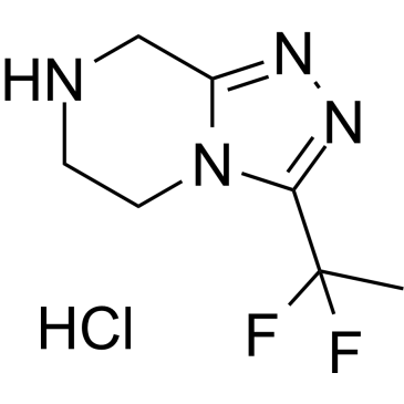 3-(1,1-Difluoroethyl)-5,6,7,8-tetrahydro-[1,2,4]triazolo[4,3-a]pyrazine(hydrochloride)|CS-1640939