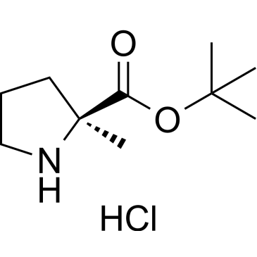 tert-Butyl (S)-2-methylpyrrolidine-2-carboxylate hydrochloride|CS-1641436