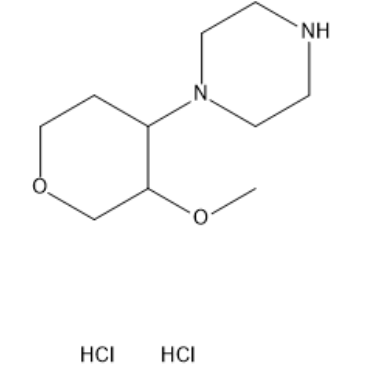 1-(3-Methoxytetrahydro-2H-pyran-4-yl)piperazine dihydrochloride|CS-1642130