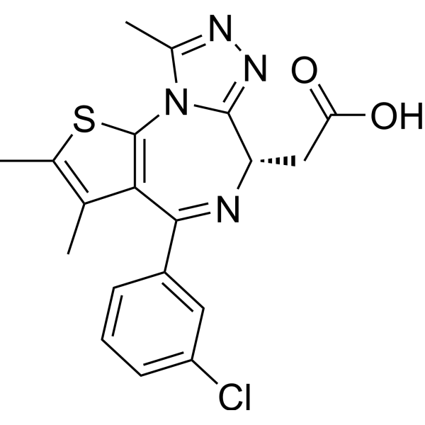 (S)-2-(4-(3-Chlorophenyl)-2,3,9-trimethyl-6H-thieno[3,2-f][1,2,4]triazolo[4,3-a][1,4]diazepin-6-yl)acetic acid|CS-1642197