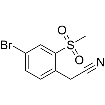 2-(4-Bromo-2-(methylsulfonyl)phenyl)acetonitrile|CS-1642198