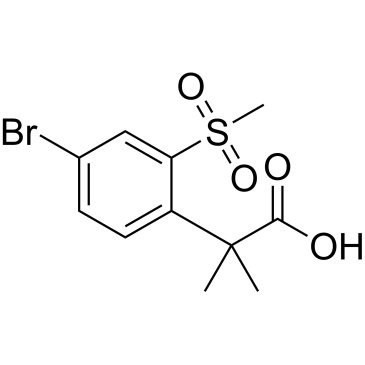 2-(4-Bromo-2-(methylsulfonyl)phenyl)-2-methylpropanoic acid|CS-1642200