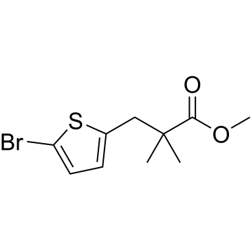 Methyl 3-(5-bromothiophen-2-yl)-2,2-dimethylpropanoate|CS-1642202