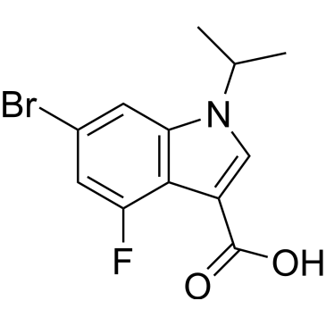 6-Bromo-4-fluoro-1-isopropyl-1H-indole-3-carboxylic acid|CS-1642204