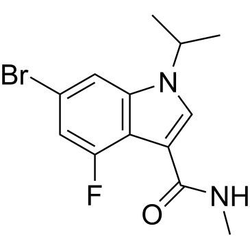 6-Bromo-4-fluoro-1-isopropyl-N-methyl-1H-indole-3-carboxamide|CS-1642207
