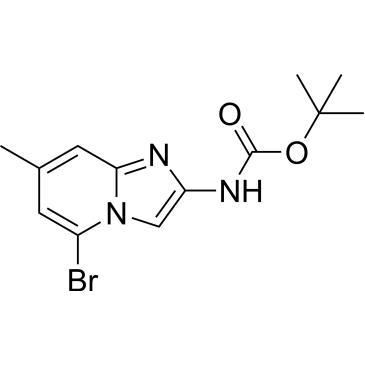 tert-Butyl (5-bromo-7-methylimidazo[1,2-a]pyridin-2-yl)carbamate|CS-1642222