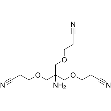 3,3'-((2-Amino-2-((2-cyanoethoxy)methyl)propane-1,3-diyl)bis(oxy))dipropanenitrile|CS-1642657
