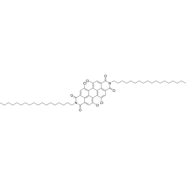 5,6,12,13-Tetrachloro-2,9-dioctadecylanthra[2,1,9-def:6,5,10-d'e'f']diisoquinoline-1,3,8,10(2H,9H)-tetraone|CS-1643098