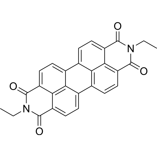 2,9-Diethylanthra[2,1,9-def:6,5,10-d'e'f']diisoquinoline-1,3,8,10(2H,9H)-tetraone|CS-1643131