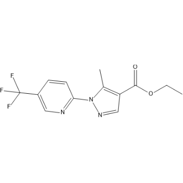 Ethyl 5-methyl-1-(5-(trifluoromethyl)pyridin-2-yl)-1H-pyrazole-4-carboxylate|CS-1644188