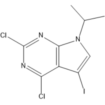 2,4-Dichloro-5-iodo-7-isopropyl-7H-pyrrolo[2,3-d]pyrimidine|CS-1644611