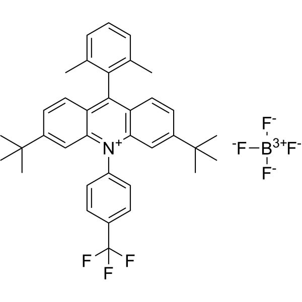 3,6-Di-tert-Butyl-9-(2,6-dimethylphenyl)-10-(4-(trifluoromethyl)phenyl)acridin-10-ium tetrafluoroborate|CS-1644678