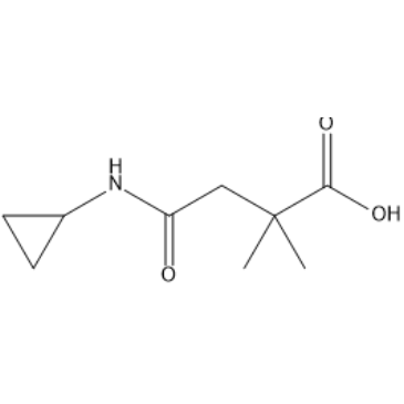 4-(Cyclopropylamino)-2,2-dimethyl-4-oxobutanoic acid|CS-1644683