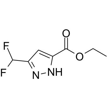 Ethyl 3-(difluoromethyl)-1H-pyrazole-5-carboxylate|CS-1644776