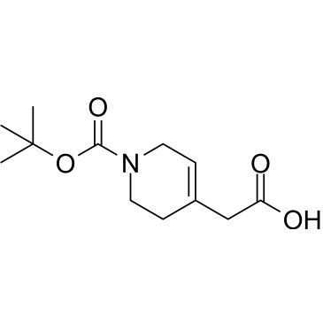 2-(1-(tert-Butoxycarbonyl)-1,2,3,6-tetrahydropyridin-4-yl)acetic acid|CS-1645794