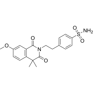 4-(2-(7-Methoxy-4,4-dimethyl-1,3-dioxo-3,4-dihydroisoquinolin-2(1H)-yl)ethyl)benzenesulfonamide Glurenor impurity|CS-1646461