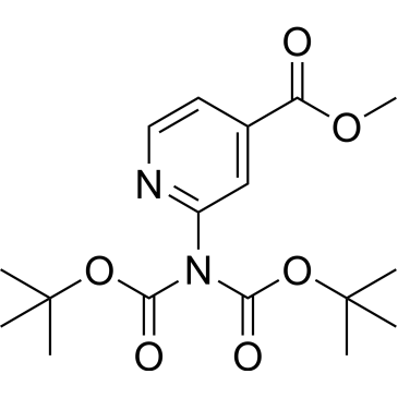 Methyl 2-[bis[(1,1-dimethylethoxy)carbonyl]amino]-4-pyridinecarboxylate|CS-1652697
