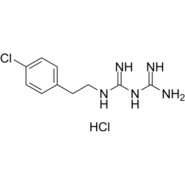 N''-[2-(4-Chlorophenyl)ethyl]carbamimidamido methanimidamide hydrochloride|CS-1652752