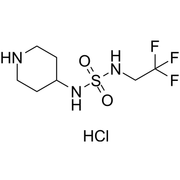 [(Piperidin-4-yl)sulfamoyl](2,2,2-trifluoroethyl)amine hydrochloride|CS-1652764