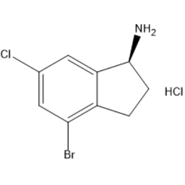 (S)-4-Bromo-6-chloro-2,3-dihydro-1H-inden-1-amine hydrochloride|CS-1656716