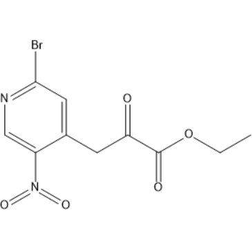 Ethyl 3-(2-bromo-5-nitropyridin-4-yl)-2-oxopropanoate|CS-1656741