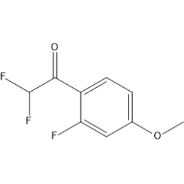 2,2-Difluoro-1-(2-fluoro-4-methoxyphenyl)ethan-1-one|CS-1657584