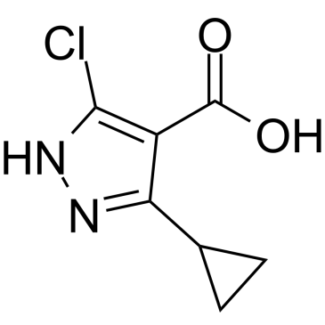 5-Chloro-3-cyclopropyl-1H-pyrazole-4-carboxylic acid|CS-1660267