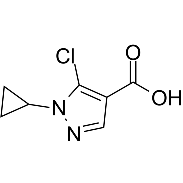5-Chloro-1-cyclopropyl-1H-pyrazole-4-carboxylic acid|CS-1660698