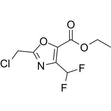 Ethyl 2-(chloromethyl)-4-(difluoromethyl)oxazole-5-carboxylate|CS-1660919