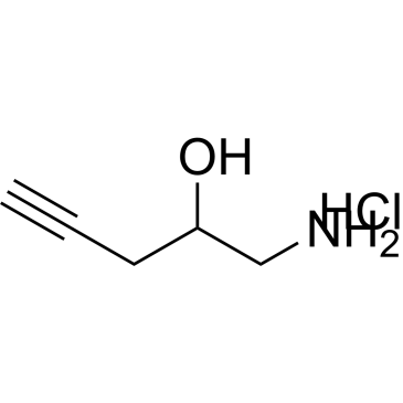 1-Aminopent-4-yn-2-ol hydrochloride|CS-1662261