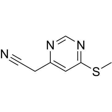 2-(6-(Methylthio)pyrimidin-4-yl)acetonitrile|CS-1667500